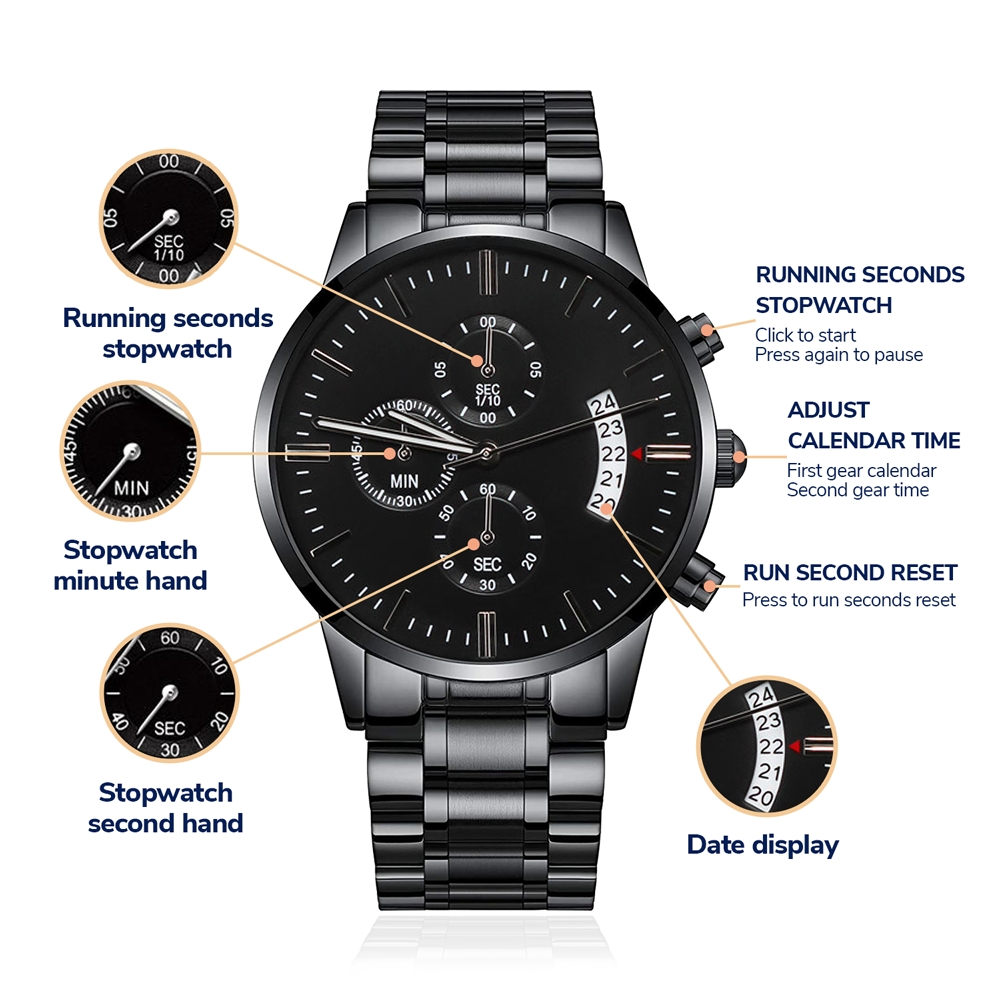 Men's Watch, Blessed is the One, Psalm 1:1-3 NIV