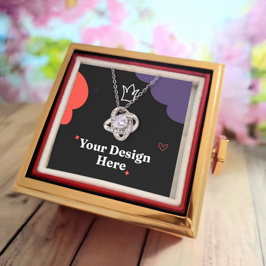 Chapters Cross - Daughter Birthday Necklace with Rose Box